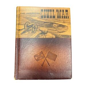 Golden Press The American Civil War Book OS Brown Good Hardcover Illustrated